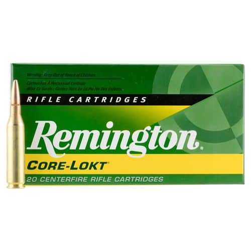 Remington Ammunition 27802 Core-Lokt 243 Win 100 gr Core-Lokt Pointed Soft Point (PSPCL) 20 Bx/ 10 Cs Remington Ammunition 27802 Core-Lokt 243 Win 100 gr Core-Lokt Pointed Soft Point (PSPCL) 20 Bx/ 10 Cs