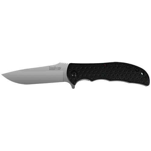 Kershaw 3650 Volt II 3.25" Drop Point Plain 8Cr13MoV Bead Blasted FRN Black Handle Folding Kershaw 3650 Volt II 3.25" Drop Point Plain 8Cr13MoV Bead Blasted FRN Black Handle Folding