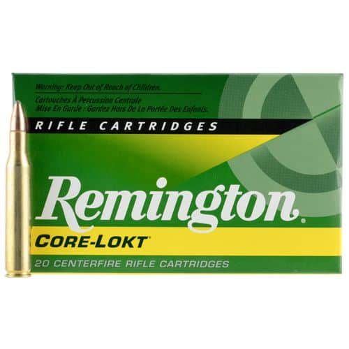 Remington Ammunition 21325 Core-Lokt 270 Win 100 gr Pointed Soft Point (PSP) 20 Bx/ 10 Cs Remington Ammunition 21325 Core-Lokt 270 Win 100 gr Pointed Soft Point (PSP) 20 Bx/ 10 Cs