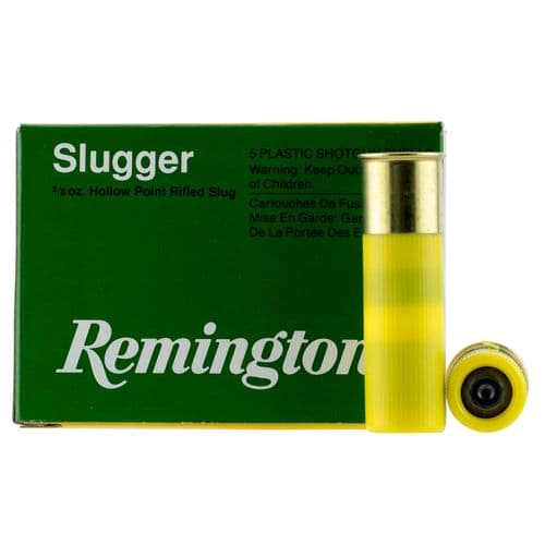 Remington Ammunition 20616 Slugger 20 Gauge 2.75" 5/8 oz 5 Bx/ 50 Cs Remington Ammunition 20616 Slugger 20 Gauge 2.75" 5/8 oz 5 Bx/ 50 Cs