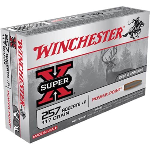 Winchester Ammo Super X 257 Roberts 117 gr Power Point - X257P3 Winchester Ammo Super X 257 Roberts 117 gr Power Point - X257P3