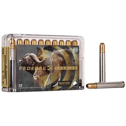 Federal P416T2 Premium Safari Cape-Shok 416 Rigby 400 gr Trophy Bonded Sledgehammer Solid (TBSH) 20 Bx/ 10 Cs Federal P416T2 Premium Safari Cape-Shok 416 Rigby 400 gr Trophy Bonded Sledgehammer Solid (TBSH) 20 Bx/ 10 Cs