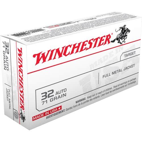 Winchester Ammo USA 32 ACP 71 gr Full Metal Jacket - Q4255 Winchester Ammo USA 32 ACP 71 gr Full Metal Jacket - Q4255