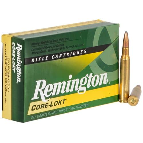 Remington Ammunition 28313 Core-Lokt 280 Rem 140 gr Core-Lokt Pointed Soft Point (PSPCL) 20 Bx/ 10 Cs Remington Ammunition 28313 Core-Lokt 280 Rem 140 gr Core-Lokt Pointed Soft Point (PSPCL) 20 Bx/ 10 Cs