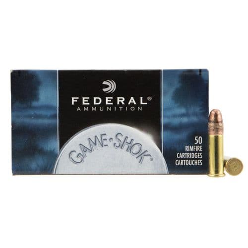 Federal 757 Game-Shok 22 Mag 50 gr Jacketed Hollow Point (JHP) 50 Bx/ 60 Cs Federal 757 Game-Shok 22 Mag 50 gr Jacketed Hollow Point (JHP) 50 Bx/ 60 Cs