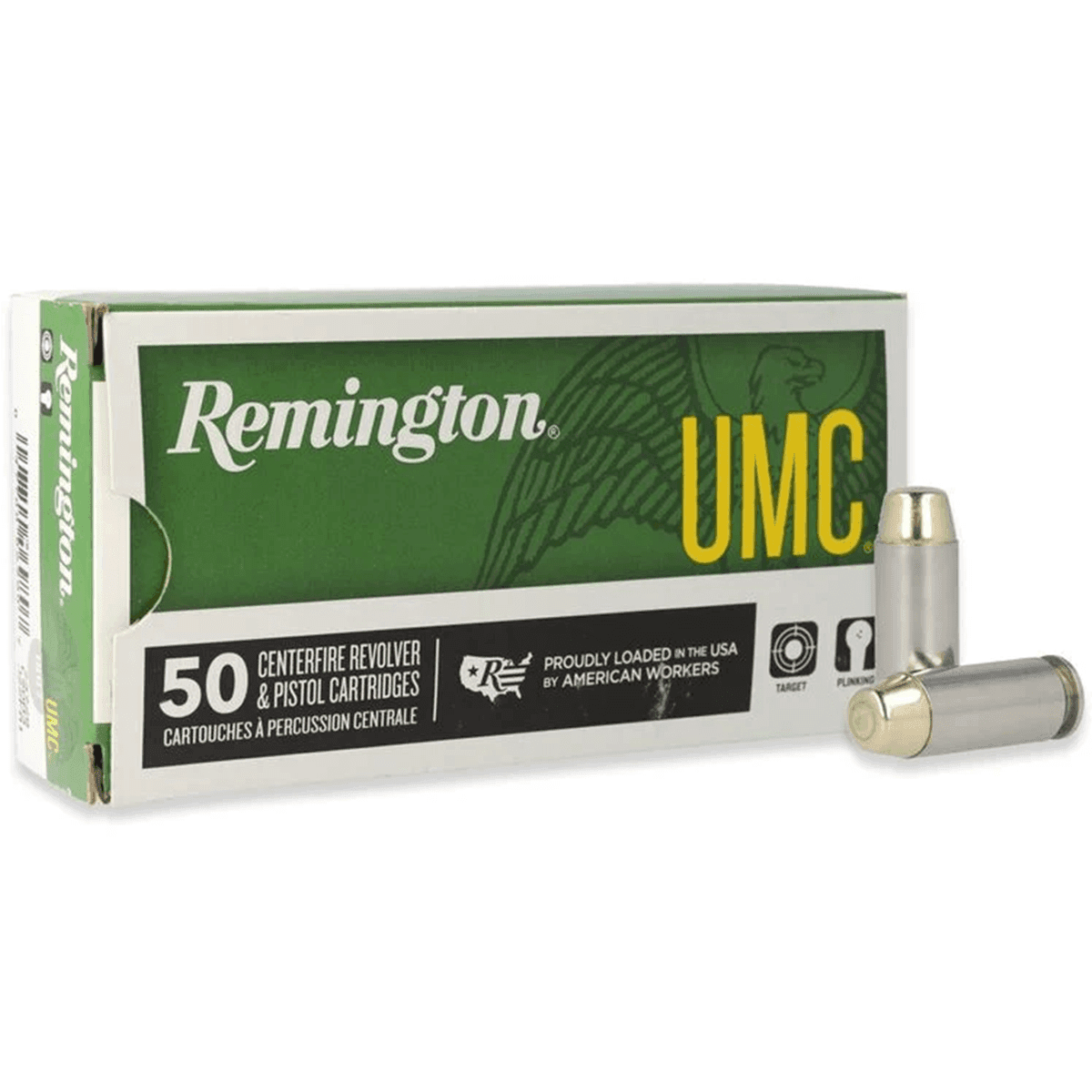 Remington UMC 10mm Auto 180 gr Full Metal Jacket (FMJ) Handgun Ammo Remington UMC 10mm Auto 180 gr Full Metal Jacket (FMJ) Handgun Ammo
