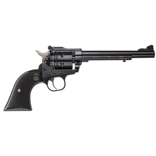 Ruger 0622 Single-Six Convertible 22 LR,22 WMR 6rd 6.50" Blued Steel Black Rubber Grip Ruger 0622 Single-Six Convertible 22 LR,22 WMR 6rd 6.50" Blued Steel Black Rubber Grip