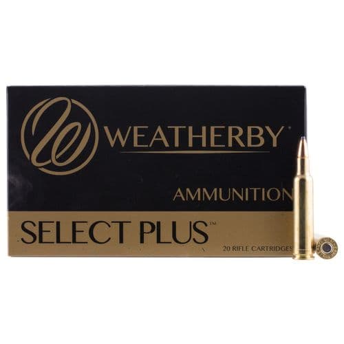 Weatherby N300165BST Select Plus 300 Wthby Mag 165 gr Nosler Ballistic Tip (NBT) 20 Bx/ 10 Cs Weatherby N300165BST Select Plus 300 Wthby Mag 165 gr Nosler Ballistic Tip (NBT) 20 Bx/ 10 Cs