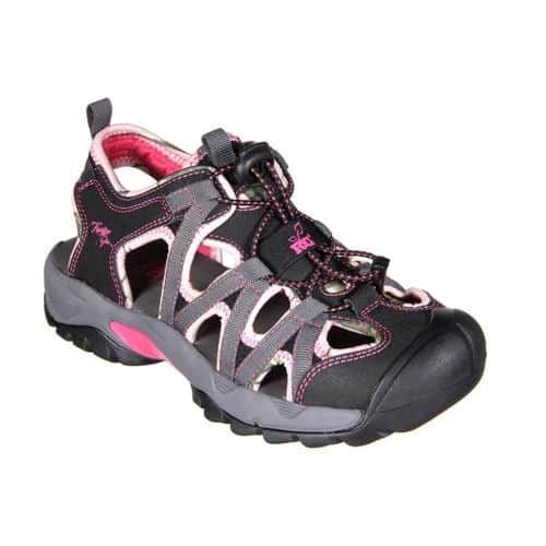 RealTree Girl Ms. Barracuda Water Friendly River Sandal - Black/AP Pink RealTree Girl Ms. Barracuda Water Friendly River Sandal - Black/AP Pink