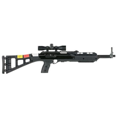 Hi-Point 4595TS4X32 4595TS Carbine 45 ACP 17.50" 9+1 Black Black All Weather Molded Stock Black Polymer Grip Right Hand Scope Included Hi-Point 4595TS4X32 4595TS Carbine 45 ACP 17.50" 9+1 Black Black All Weather Molded Stock Black Polymer Grip Right Hand Scope Included