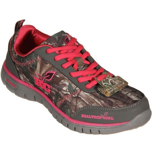 RealTree Girl Kendra Light Weight Shoes - Hot Pink/Xtra Green RealTree Girl Kendra Light Weight Shoes - Hot Pink/Xtra Green