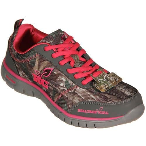 RealTree Girl Kendra Light Weight Shoes - Hot Pink/Xtra Green RealTree Girl Kendra Light Weight Shoes - Hot Pink/Xtra Green