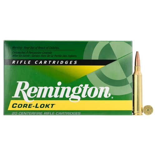 Remington Ammunition 28821 Core-Lokt 7mm Rem Mag 140 gr Core-Lokt Pointed Soft Point (PSPCL) 20 Bx/ 10 Cs Remington Ammunition 28821 Core-Lokt 7mm Rem Mag 140 gr Core-Lokt Pointed Soft Point (PSPCL) 20 Bx/ 10 Cs