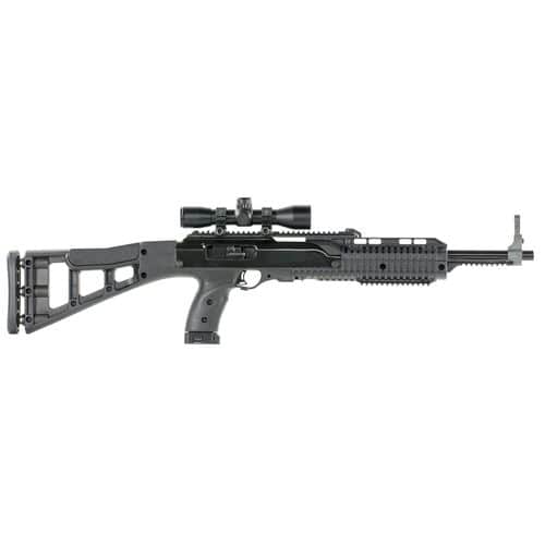 Hi-Point 4095TS4X32 4095TS Carbine 40 S&W 17.50" 10+1 Black Black All Weather Molded Stock Black Polymer Grip Right Hand Scope Included Hi-Point 4095TS4X32 4095TS Carbine 40 S&W 17.50" 10+1 Black Black All Weather Molded Stock Black Polymer Grip Right Hand Scope Included