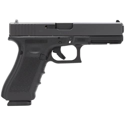 Glock PG3150201 G31 Gen4 357 Sig 4.49" 10+1 Black Steel Slide Black Interchangeable Backstrap Grip Fixed Sights Glock PG3150201 G31 Gen4 357 Sig 4.49" 10+1 Black Steel Slide Black Interchangeable Backstrap Grip Fixed Sights