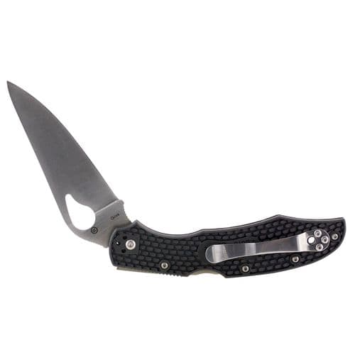 Spyderco BY03PBK2 Byrd Cara Cara 2 Lightweight 3.88" Folding Drop Point Plain 8Cr13MoV SS Blade /FRN Black Handle Spyderco BY03PBK2 Byrd Cara Cara 2 Lightweight 3.88" Folding Drop Point Plain 8Cr13MoV SS Blade /FRN Black Handle