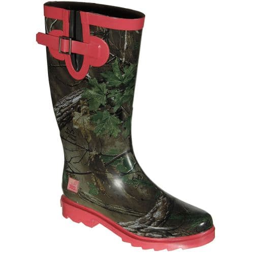 RealTree Girl Ms. JoJo Rain Boot - XTRA Green/Hot Pink RealTree Girl Ms. JoJo Rain Boot - XTRA Green/Hot Pink