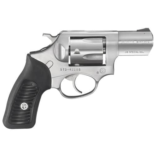 Ruger SP101 Single/Double 38 Special 2.25" 5 Black Rubber Stainless 2 Ruger SP101 Single/Double 38 Special 2.25" 5 Black Rubber Stainless 2