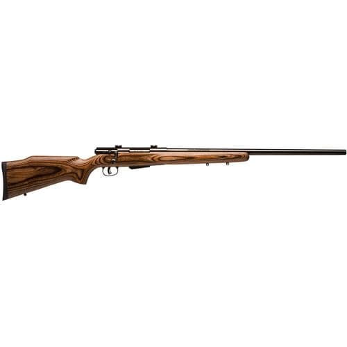 Savage Arms 19140 25 Lightweight Varminter 22 Hornet 4+1 Cap 24" Matte Black Rec/Barrel Natural Brown Laminate Stock Right Hand (Full Size) Savage Arms 19140 25 Lightweight Varminter 22 Hornet 4+1 Cap 24" Matte Black Rec/Barrel Natural Brown Laminate Stock Right Hand (Full Size)
