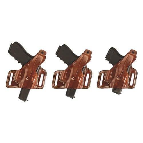 Galco SIL114 Silhouette High Ride Belt 4" S&W K Frame Leather Tan Galco SIL114 Silhouette High Ride Belt 4" S&W K Frame Leather Tan
