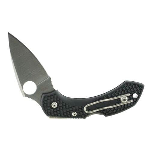 Spyderco C28PBK2 Dragonfly 2 Lightweight 2.25" Folding Clip Point Plain VG-10 Stainless Steel Blade/FRN Black Handle 2 Spyderco C28PBK2 Dragonfly 2 Lightweight 2.25" Folding Clip Point Plain VG-10 Stainless Steel Blade/FRN Black Handle 2