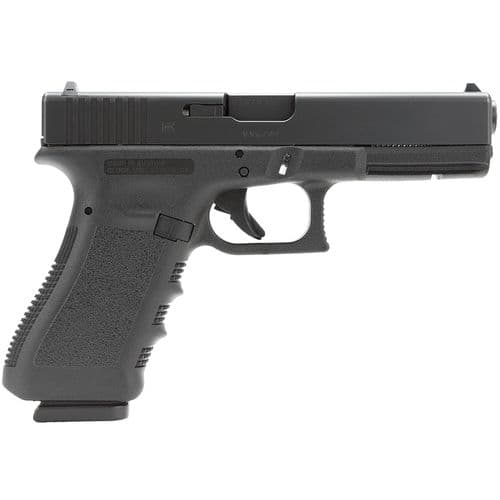Glock PI1750201 G17 Gen3 *CA Compliant 9mm Luger 4.49" 10+1 Black Polymer Frame Black Steel Slide Black Polymer Grip Fixed Sights Glock PI1750201 G17 Gen3 *CA Compliant 9mm Luger 4.49" 10+1 Black Polymer Frame Black Steel Slide Black Polymer Grip Fixed Sights