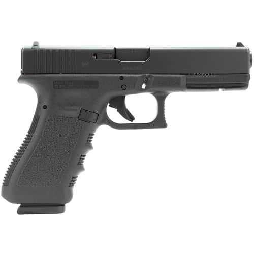Glock PI1750201 G17 Gen3 *CA Compliant 9mm Luger 4.49" 10+1 Black Polymer Frame Black Steel Slide Black Polymer Grip Fixed Sights Glock PI1750201 G17 Gen3 *CA Compliant 9mm Luger 4.49" 10+1 Black Polymer Frame Black Steel Slide Black Polymer Grip Fixed Sights