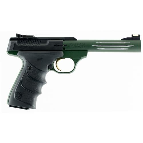 Browning 051459490 Buck Mark Lite *CA Compliant 22 LR 5.50" 10+1 Matte Green Matte Black Aluminum Slide Black Ultragrip RX Grip Browning 051459490 Buck Mark Lite *CA Compliant 22 LR 5.50" 10+1 Matte Green Matte Black Aluminum Slide Black Ultragrip RX Grip