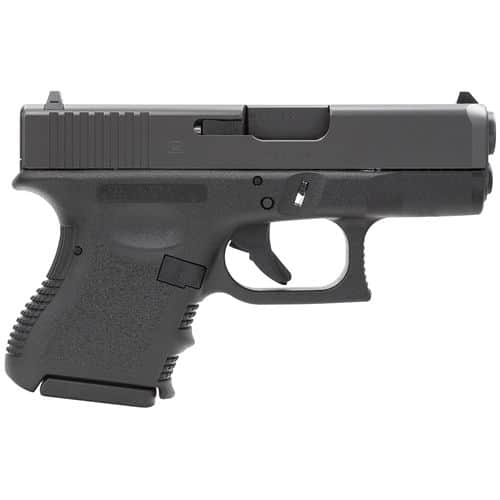 Glock PI3350201 G33 Gen3 Subcompact 357 Sig 3.43" 9+1 Black Polymer Frame Black Steel Slide Black Polymer Grip Fixed Sights Glock PI3350201 G33 Gen3 Subcompact 357 Sig 3.43" 9+1 Black Polymer Frame Black Steel Slide Black Polymer Grip Fixed Sights