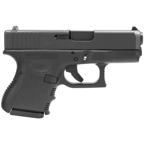 Glock PI2750201 G27 Gen3 Subcompact *CA Compliant 40 S&W 3.43" 9+1 Black Steel Slide Black Polymer Grip Fixed Sights Glock PI2750201 G27 Gen3 Subcompact *CA Compliant 40 S&W 3.43" 9+1 Black Steel Slide Black Polymer Grip Fixed Sights