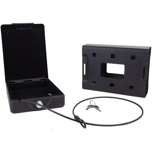Bulldog BD1100 Car Vault Key Entry Matte Black Powder Coat Steel Holds 1 Handgun 8.70" x 6" x 2.50" Bulldog BD1100 Car Vault Key Entry Matte Black Powder Coat Steel Holds 1 Handgun 8.70" x 6" x 2.50"