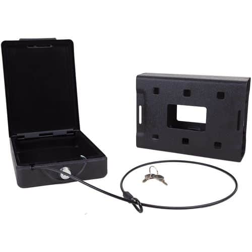 Bulldog BD1100 Car Vault Key Entry Matte Black Powder Coat Steel Holds 1 Handgun 8.70" x 6" x 2.50" Bulldog BD1100 Car Vault Key Entry Matte Black Powder Coat Steel Holds 1 Handgun 8.70" x 6" x 2.50"