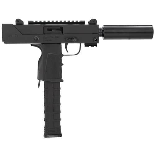 MasterPiece Arms 30SST Defender 9mm Side Cocking Scope Mount 9mm Luger 6" 30+1 Black Parkerized MasterPiece Arms 30SST Defender 9mm Side Cocking Scope Mount 9mm Luger 6" 30+1 Black Parkerized