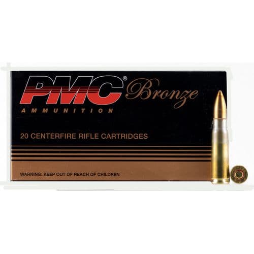 PMC 762A Bronze 7.62x39mm 123 gr Full Metal Jacket (FMJ) 20 Bx/ 25 Cs PMC 762A Bronze 7.62x39mm 123 gr Full Metal Jacket (FMJ) 20 Bx/ 25 Cs