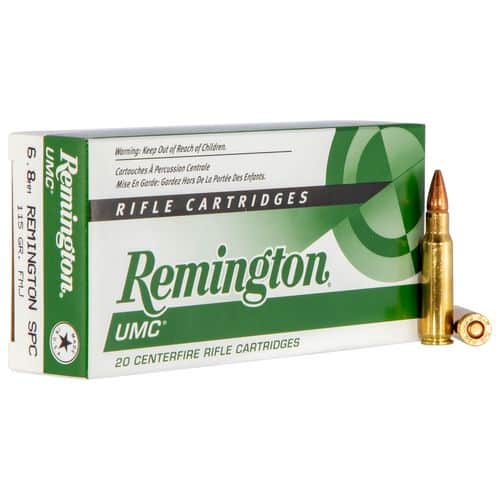 Remington Ammunition 24035 UMC 6.8 SPC 115 gr Full Metal Jacket (FMJ) 20 Bx/ 10 Cs Remington Ammunition 24035 UMC 6.8 SPC 115 gr Full Metal Jacket (FMJ) 20 Bx/ 10 Cs