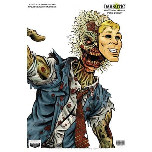 Birchwood Casey 35645 Darkotic Zombie Lawyer Hanging Paper Target 12" x 18" 8 Per Pack Birchwood Casey 35645 Darkotic Zombie Lawyer Hanging Paper Target 12" x 18" 8 Per Pack