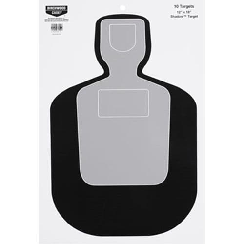 Birchwood Casey 37201 EZE-Scorer BC-19 Silhouette Hanging Paper Target 12" x 18" 10 Per Pack Birchwood Casey 37201 EZE-Scorer BC-19 Silhouette Hanging Paper Target 12" x 18" 10 Per Pack