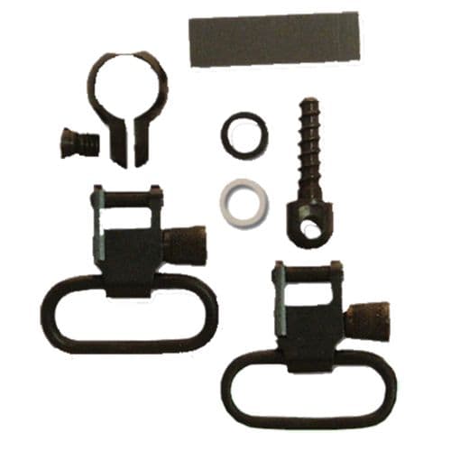 Grovtec US Inc GTSW41 Barrel Band Swivel Set Rifle/Shotgun 1" Black Uberti 1866 Yellow Boy/1873 Steel Grovtec US Inc GTSW41 Barrel Band Swivel Set Rifle/Shotgun 1" Black Uberti 1866 Yellow Boy/1873 Steel