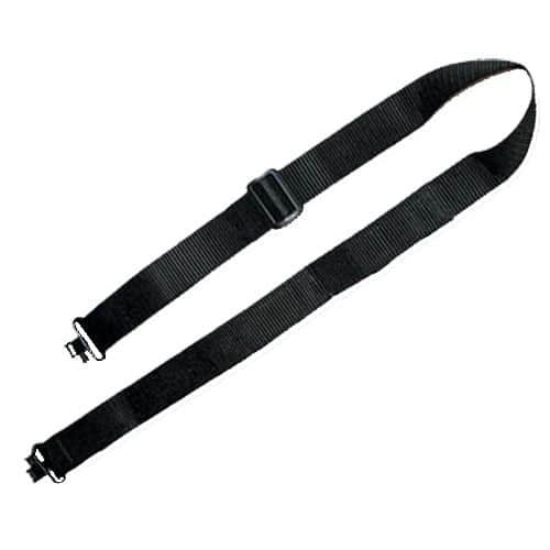 Grovtec US Inc GTSL50 Mountaineer Sling with Swivels 1.25" W x 30"-42" L Adjustable Black Nylon for Rifle/Shotgun Grovtec US Inc GTSL50 Mountaineer Sling with Swivels 1.25" W x 30"-42" L Adjustable Black Nylon for Rifle/Shotgun
