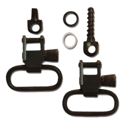 Grovtec US Inc GTSW31 Locking Swivel Set Shotgun 1" Black Oxide Mossberg 500 Steel Grovtec US Inc GTSW31 Locking Swivel Set Shotgun 1" Black Oxide Mossberg 500 Steel