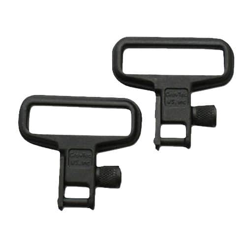 Grovtec US Inc GTSW05 Mil-Force Swivel Set Rifle 1.25" Black Zinc Phosphate Steel Grovtec US Inc GTSW05 Mil-Force Swivel Set Rifle 1.25" Black Zinc Phosphate Steel