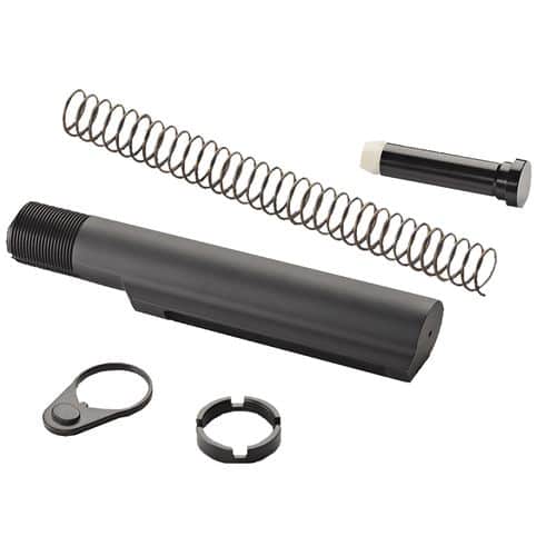 Advanced Technology A5102240 Military Buffer Tube Assembly AR-15 Black Anodized Aluminum Advanced Technology A5102240 Military Buffer Tube Assembly AR-15 Black Anodized Aluminum