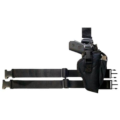 Bulldog WTAC8R Tactical Leg Black Knit Fits Large Semi-Auto Fits 3.50-5" Barrel Right Hand Bulldog WTAC8R Tactical Leg Black Knit Fits Large Semi-Auto Fits 3.50-5" Barrel Right Hand