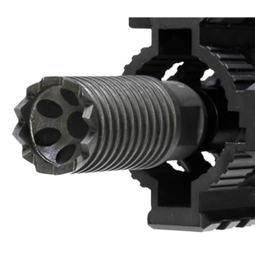 Troy Ind SBRACLM06BT00 Claymore 308 Win Muzzle Brake 5/8"-24 tpi Black Steel Troy Ind SBRACLM06BT00 Claymore 308 Win Muzzle Brake 5/8"-24 tpi Black Steel