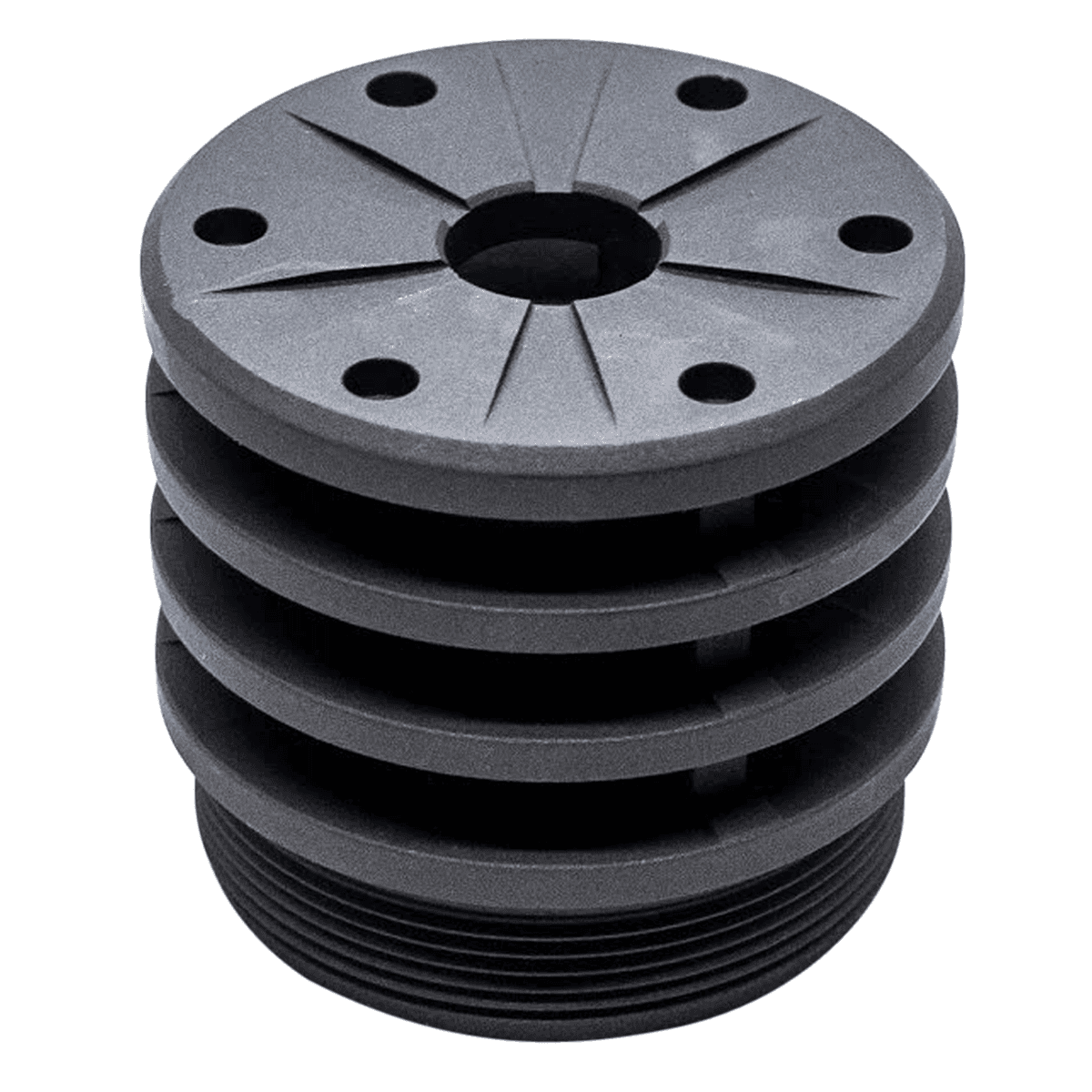 SilencerCo AC2022 Bravo Anchor Brake 30 Cal 7075-T6 Aluminum Black SilencerCo AC2022 Bravo Anchor Brake 30 Cal 7075-T6 Aluminum Black