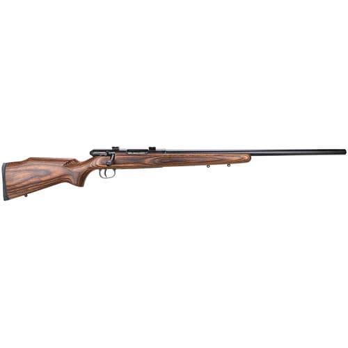 Savage Arms 19738 25 Lightweight Varminter 17 Hornet 4+1 Cap 24" Matte Black Rec/Barrel Natural Brown Laminate Right Hand (Full Size) Savage Arms 19738 25 Lightweight Varminter 17 Hornet 4+1 Cap 24" Matte Black Rec/Barrel Natural Brown Laminate Right Hand (Full Size)
