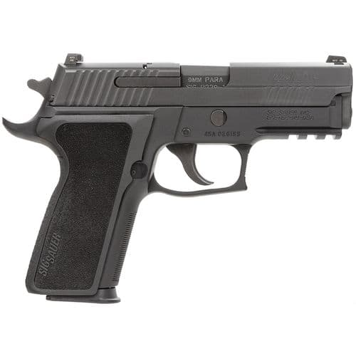 Sig Sauer 229R9ESECA P229 Compact Enhanced Elite *CA Compliant 9mm Luger 3.90" 10+1 Black Hardcoat Anodized Black 1-Piece Ergo Grip Sig Sauer 229R9ESECA P229 Compact Enhanced Elite *CA Compliant 9mm Luger 3.90" 10+1 Black Hardcoat Anodized Black 1-Piece Ergo Grip