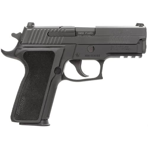 Sig Sauer 229R9ESECA P229 Compact Enhanced Elite *CA Compliant 9mm Luger 3.90" 10+1 Black Hardcoat Anodized Black 1-Piece Ergo Grip Sig Sauer 229R9ESECA P229 Compact Enhanced Elite *CA Compliant 9mm Luger 3.90" 10+1 Black Hardcoat Anodized Black 1-Piece Ergo Grip