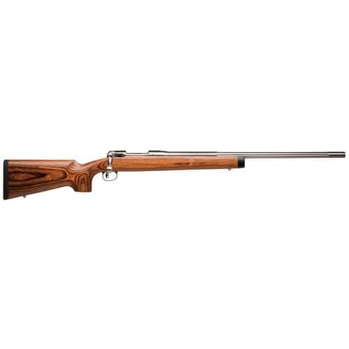 Savage Arms 01270 12 BVSS 22-250 Rem 4+1 Cap 26" Matte Stainless Rec/Barrel Natural Brown Laminate Stock Right Hand (Full Size) Savage Arms 01270 12 BVSS 22-250 Rem 4+1 Cap 26" Matte Stainless Rec/Barrel Natural Brown Laminate Stock Right Hand (Full Size)