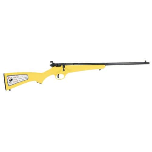Savage Arms 13805 Rascal 22 LR 1rd Cap 16.10" Blued Rec/Barrel Yellow Stock Right Hand (Youth) Savage Arms 13805 Rascal 22 LR 1rd Cap 16.10" Blued Rec/Barrel Yellow Stock Right Hand (Youth)